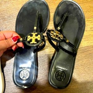 Tory Burch Miller Jelly sandals black